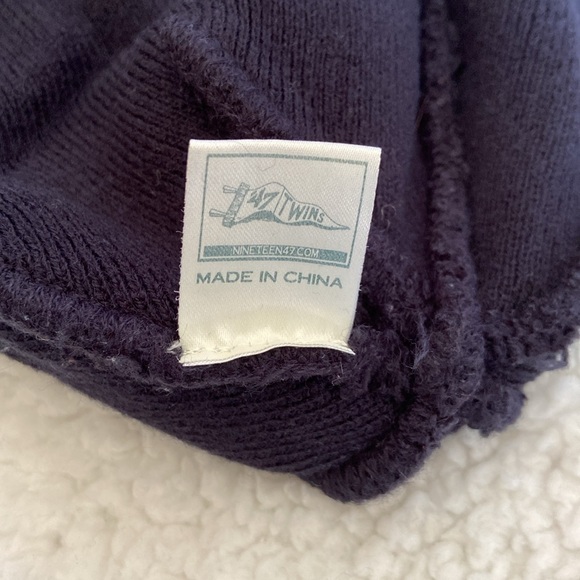 MLB Stitched Logo Milwaukee Brewers Black Beanie EUC Adult One Size - Picture 3 of 4